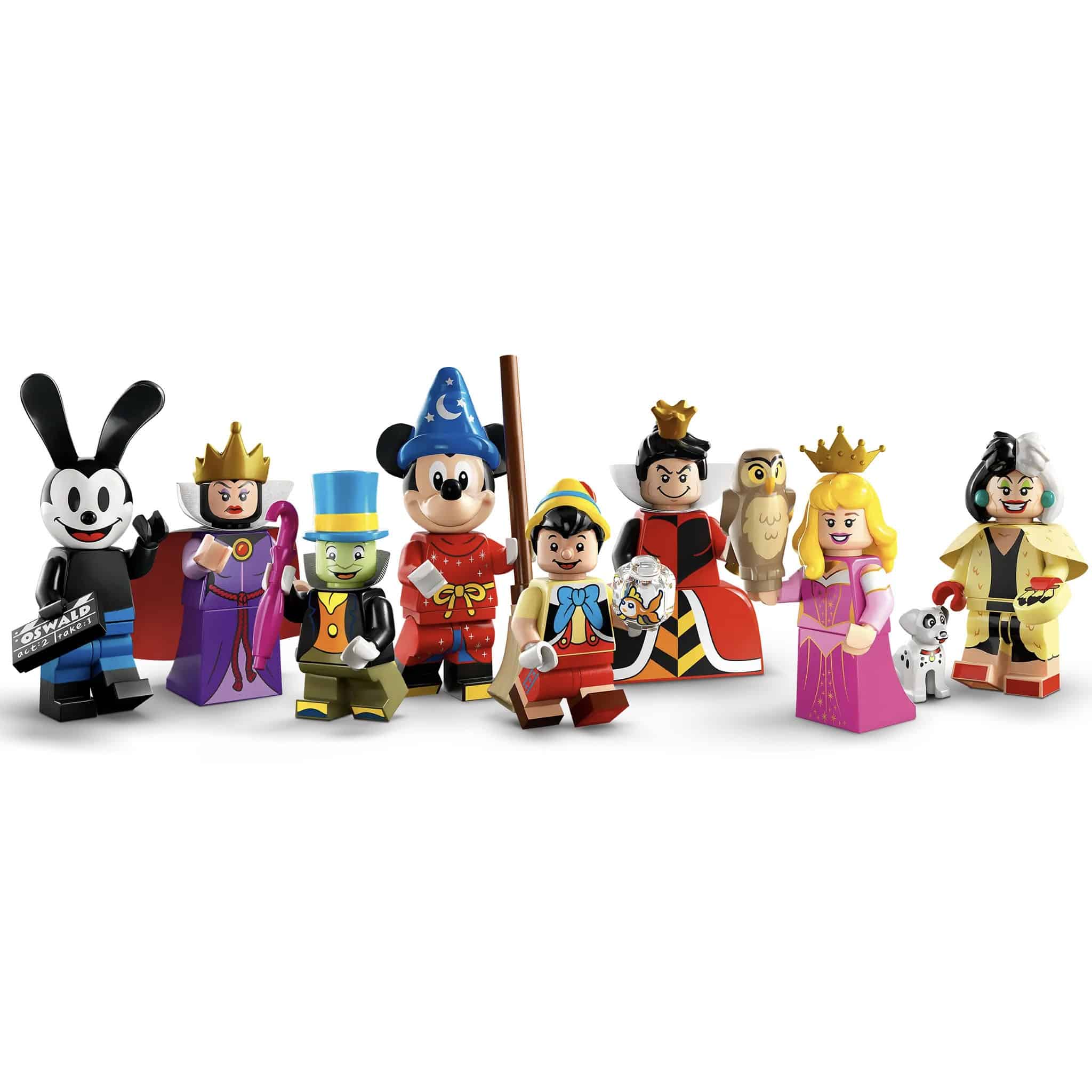 Série Disney 100 dans cadre 30x40 - Autour des briques LEGO