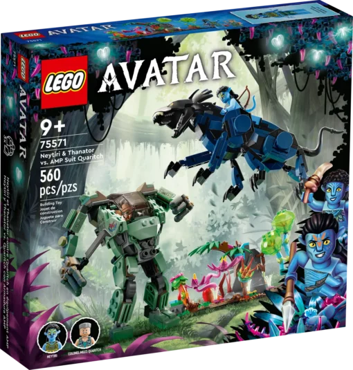 Neytiri et le Thanator vs. Quaritch dans l’exosquelette AMP