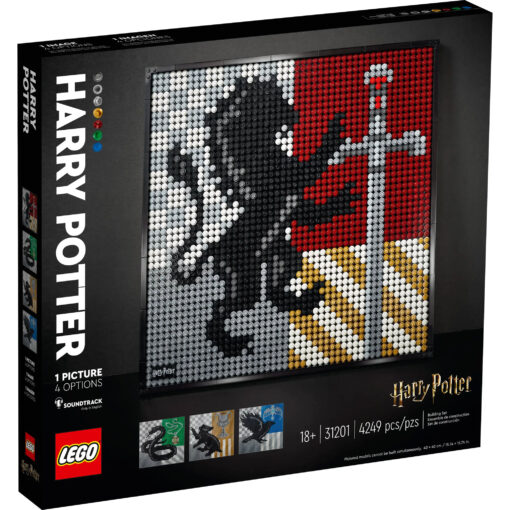 Harry Potter™ Les blasons de Poudlard™ - Abîmée