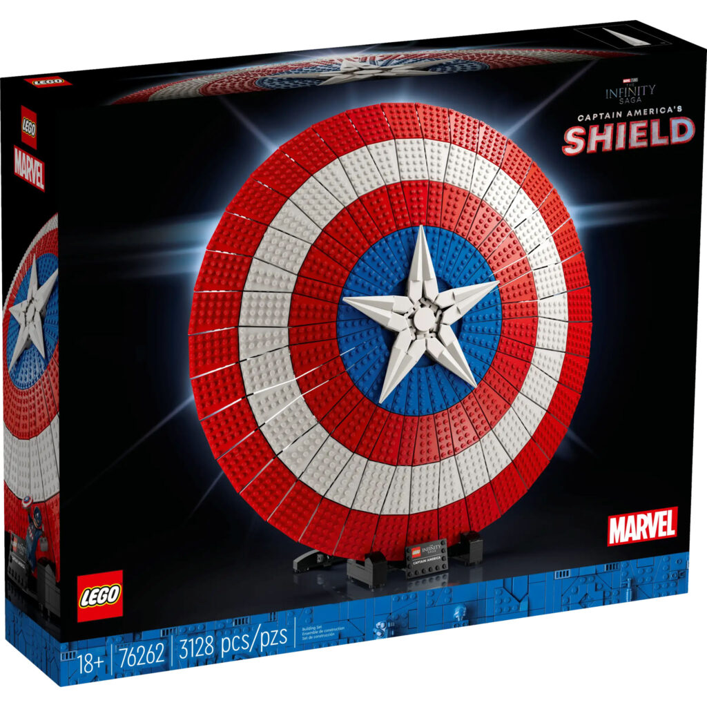 Le bouclier de Captain America - The Place 2 Brick