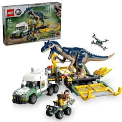 Missions dinosaures : le camion de transport de l’allosaure