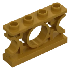 1 Clôture - FENCE 1X4X2 W/ 4 KNOBS, NO. 1