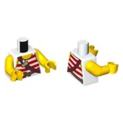 1 Torse Pirate - MINI UPPER PART, NO. 6943