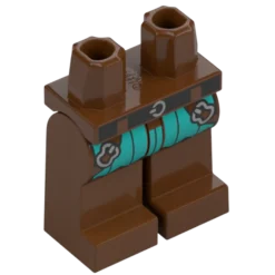 Jambe Minifigurine - MINI LOWER PART, NO. 2841