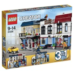 Le magasin de vélos et le Café