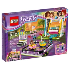 Les auto-tamponneuses du parc d'attractions