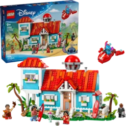 La maison sur la plage de Lilo et Stitch