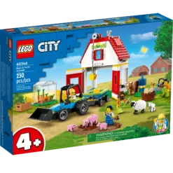 La grange et les animaux de la ferme