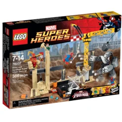 L'équipe de super vilains de Rhino et de l'homme-sable