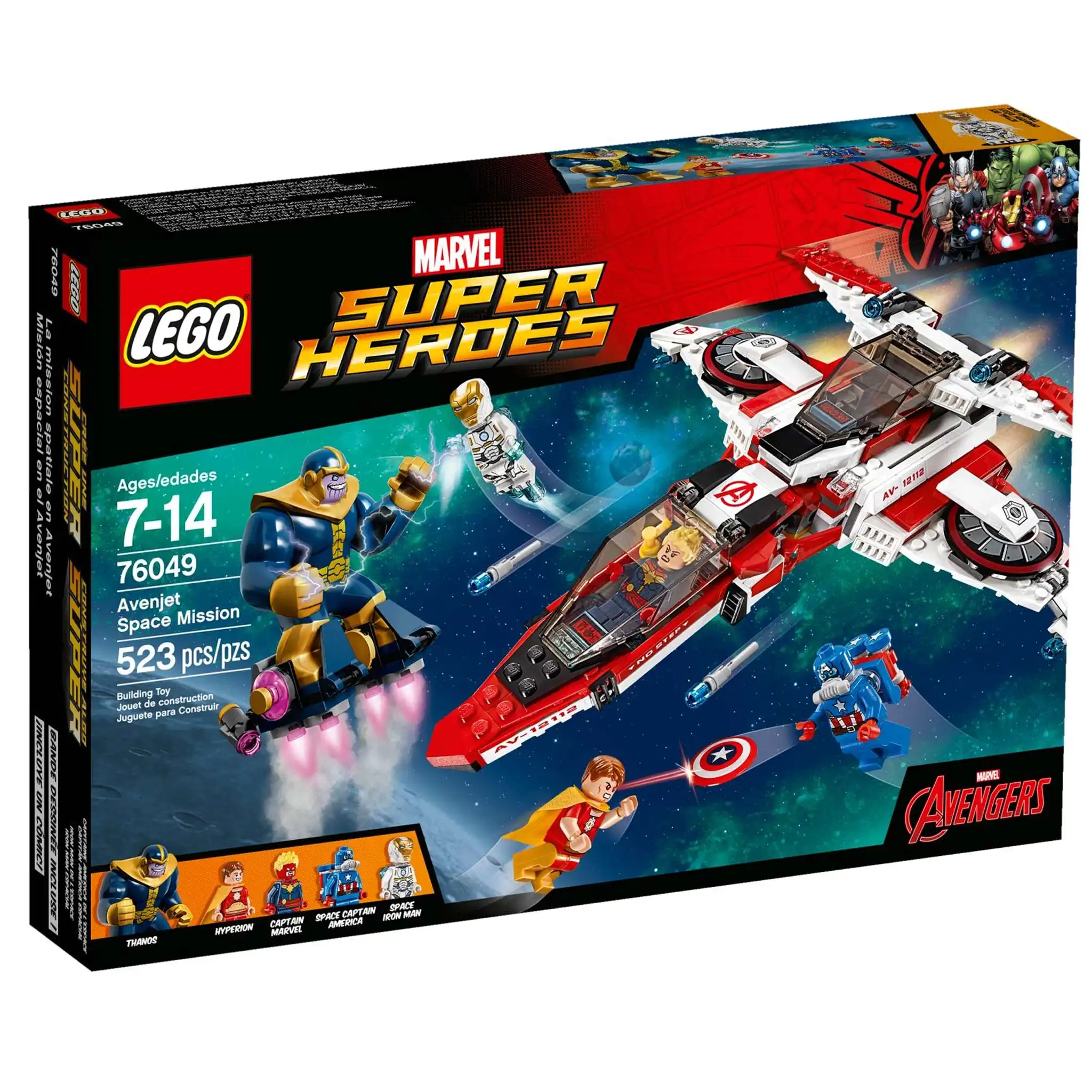 La mission spatiale dans l'Avenjet