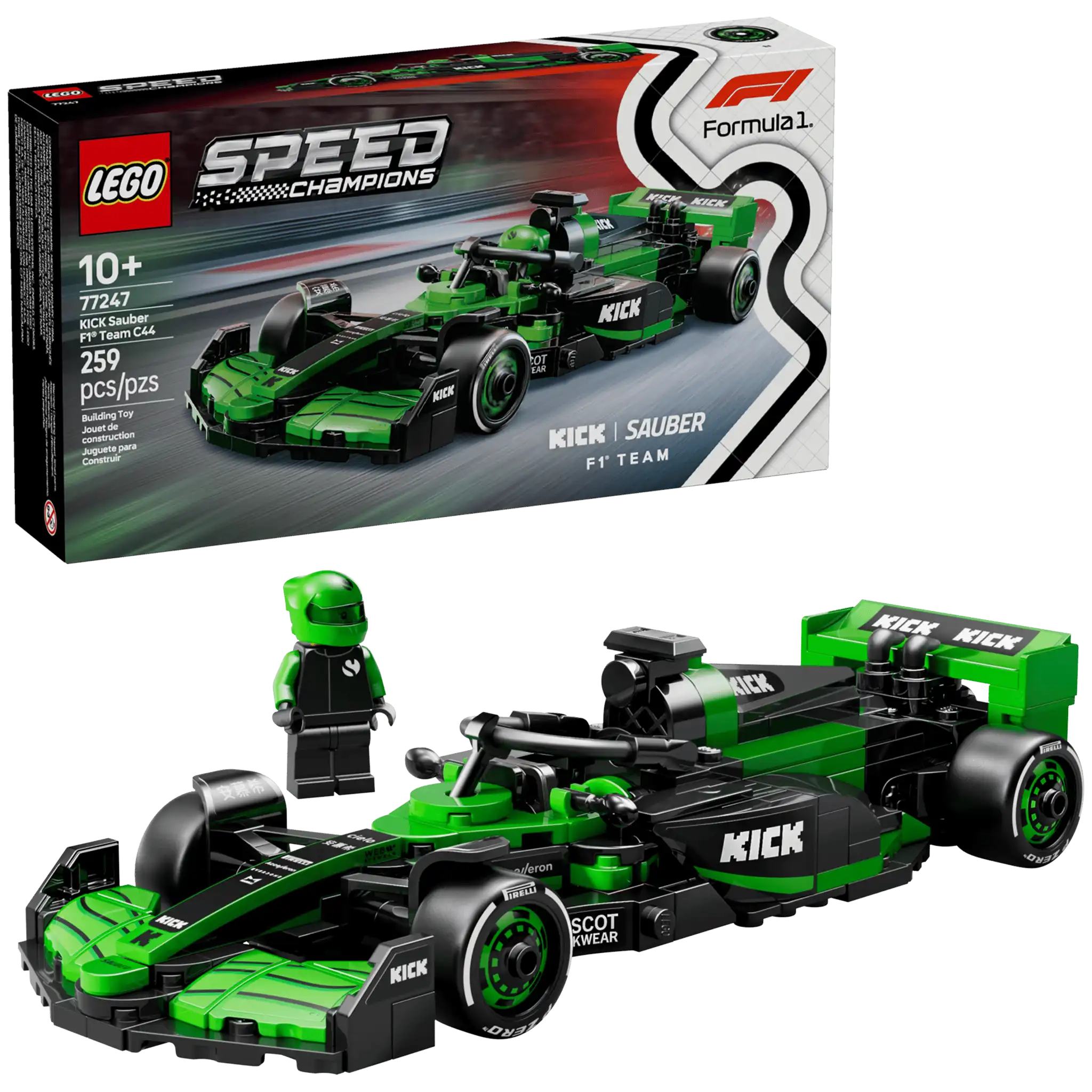 Voiture F1® KICK Sauber Team C44